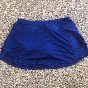 Athleta Royal Blue Athletic Skirt